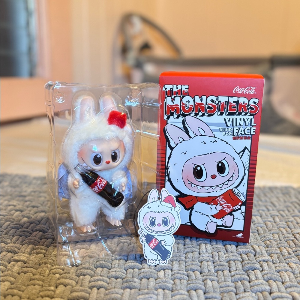 New Open Box Coca-Cola The Monsters Vinyl Plush (1 Blind Box)